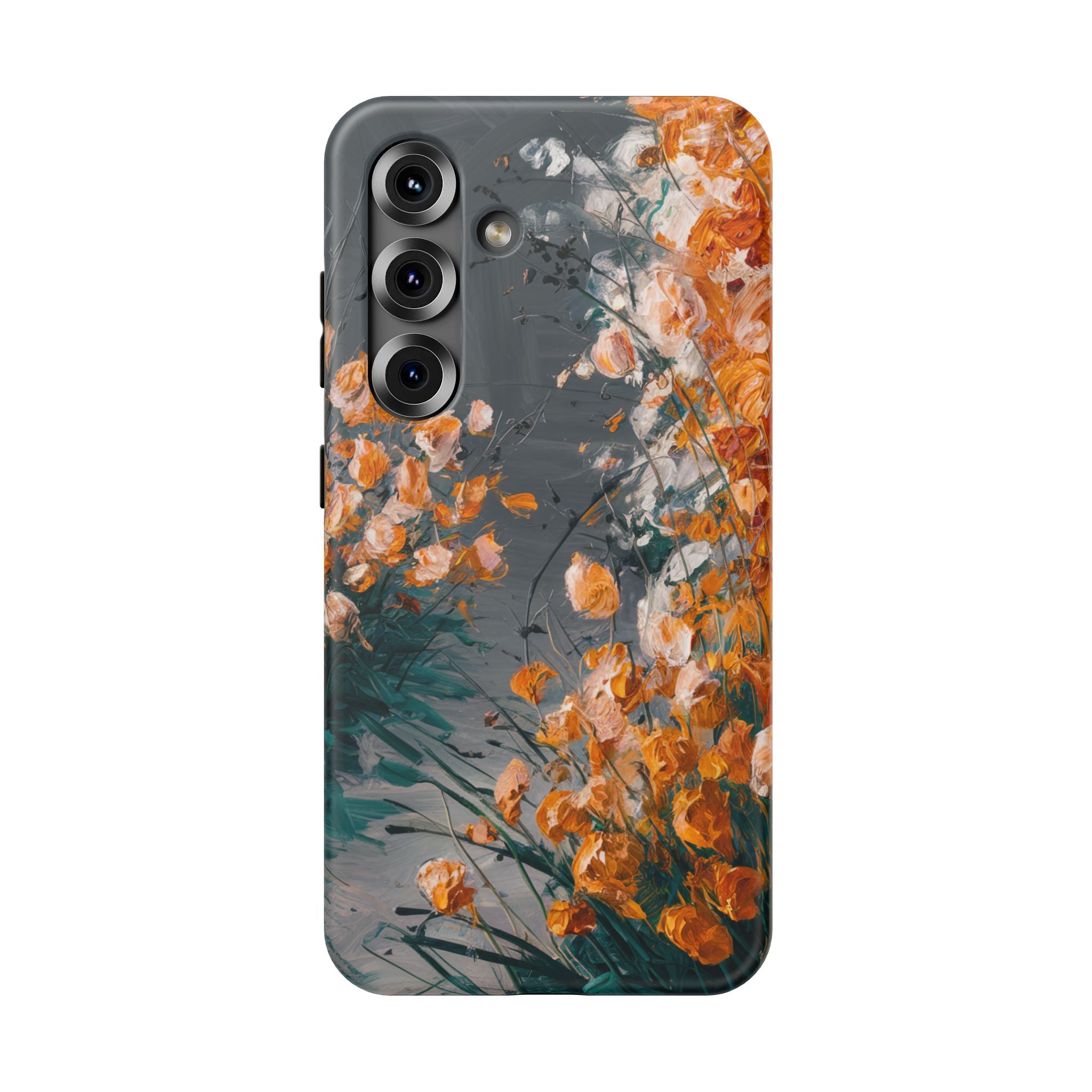Samsung Galaxy case Impact-Resistant phone cover 25, 26 - High Design Flower