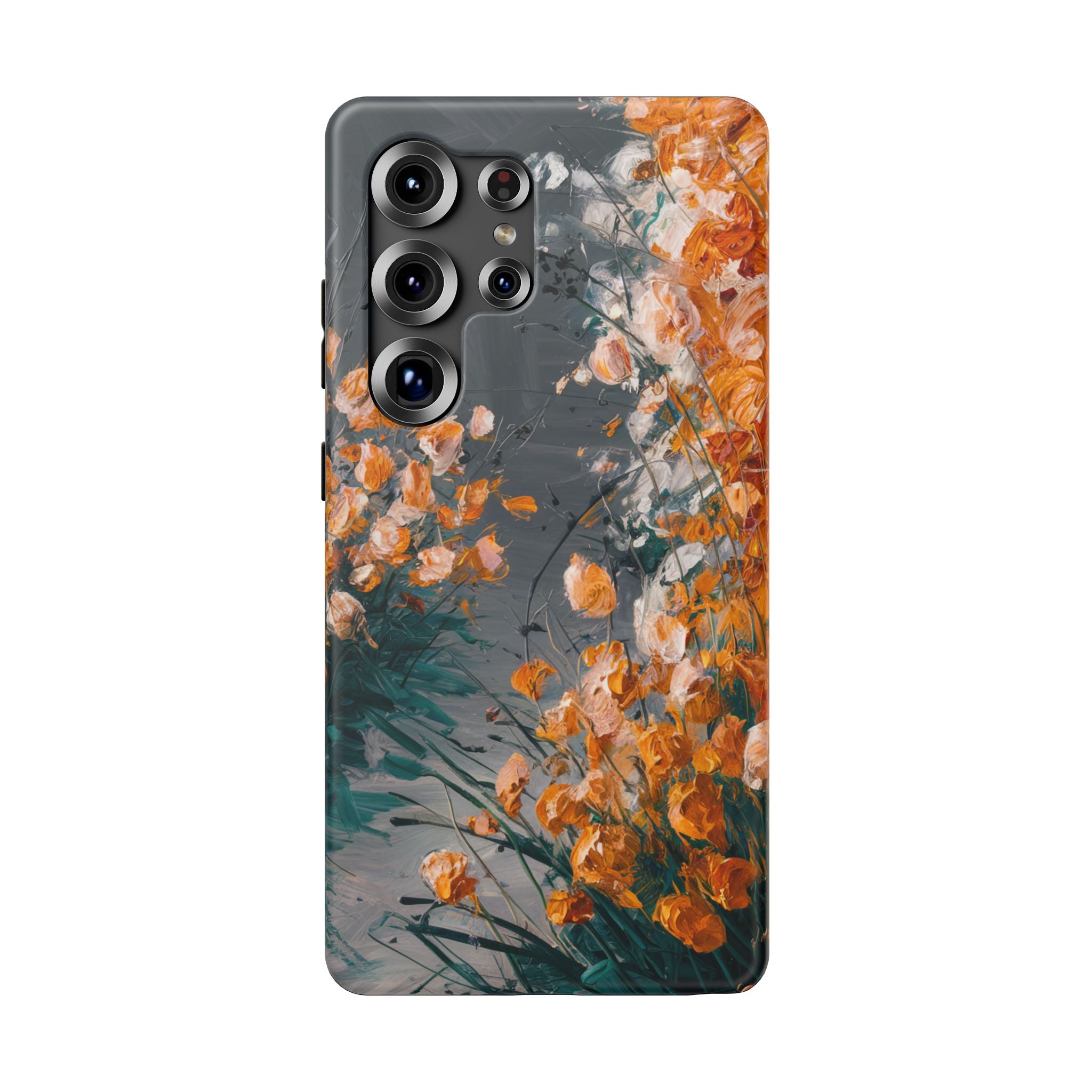Samsung Galaxy case Impact-Resistant phone cover 25, 26 - High Design Flower
