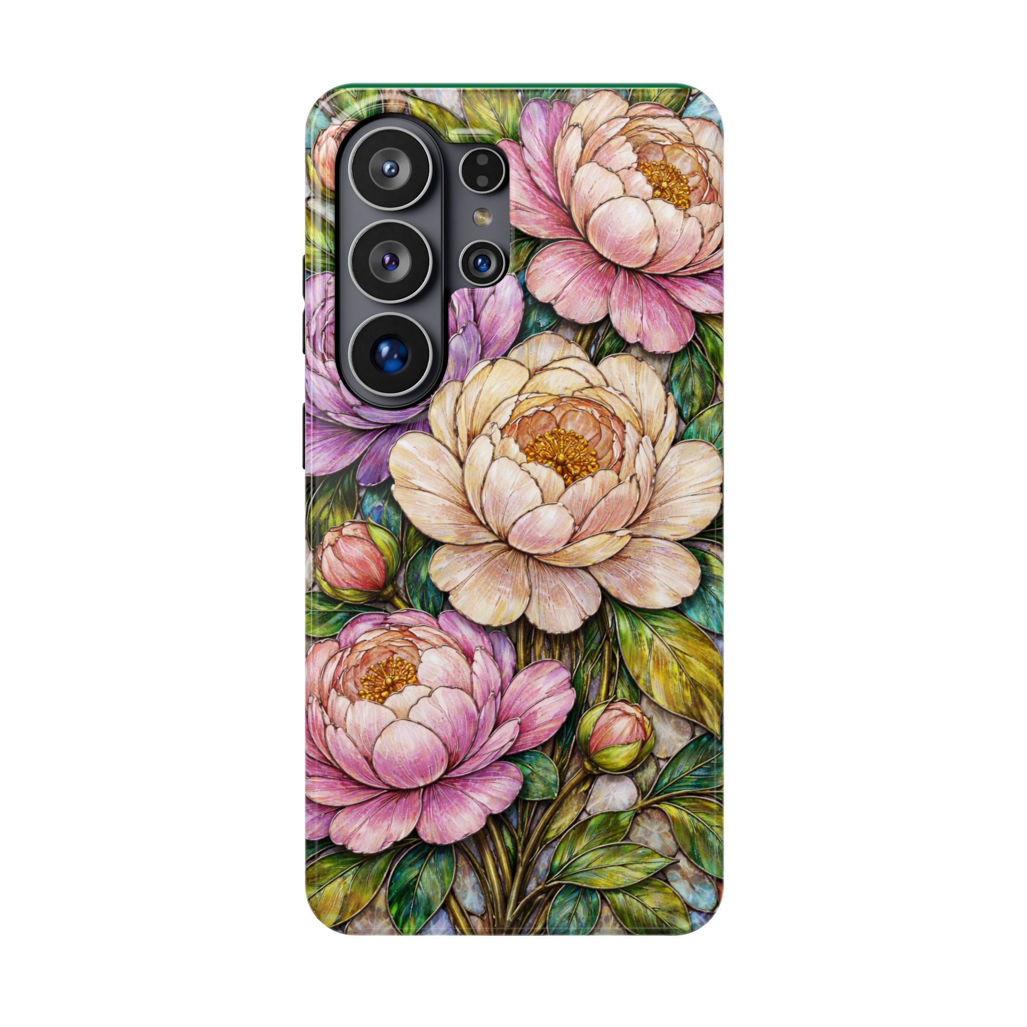 Samsung Galaxy case Impact-Resistant phone cover 25, 26 - Rose Flower
