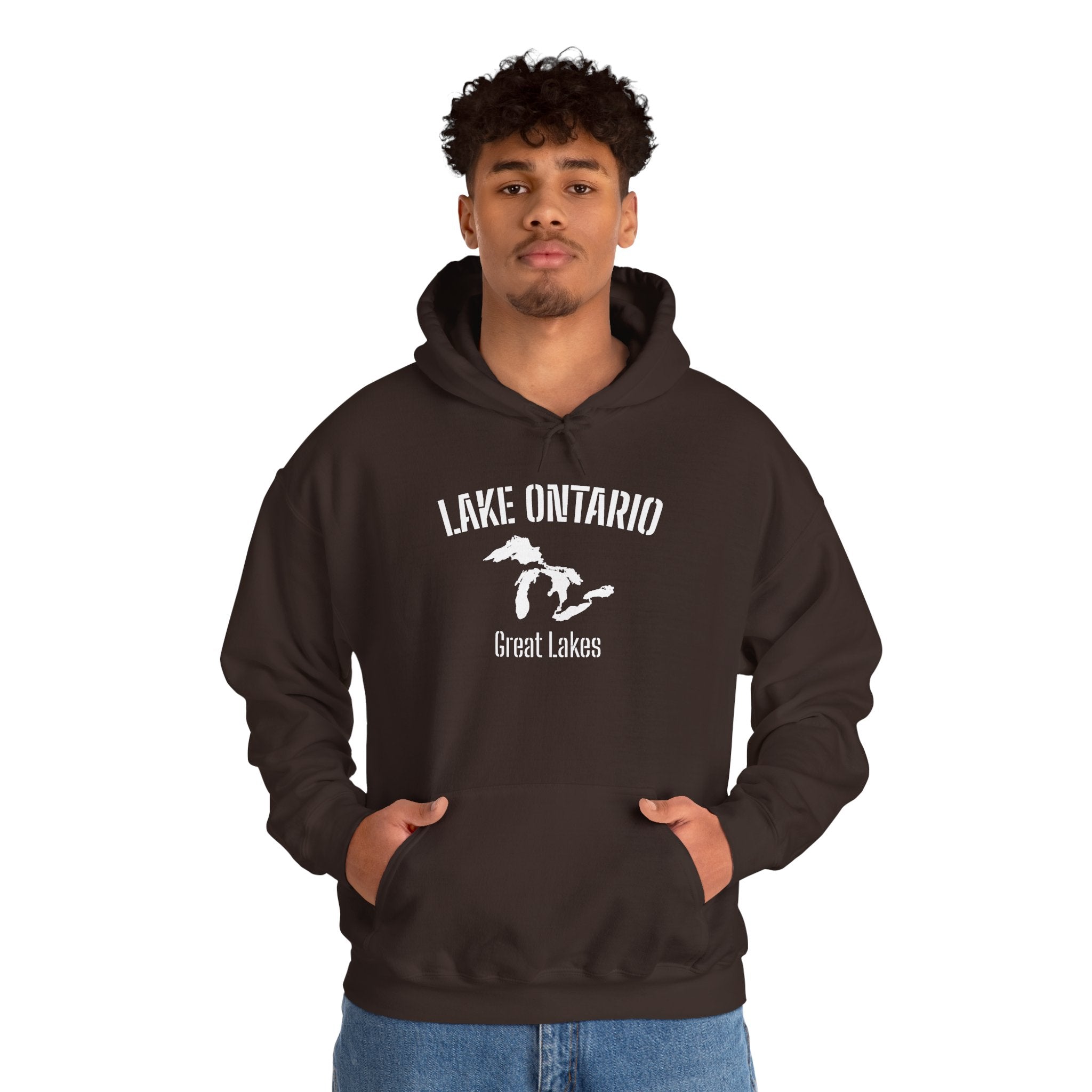 Lake Ontario Hoodie | Minimalist Canadian Lake Sweatshirt