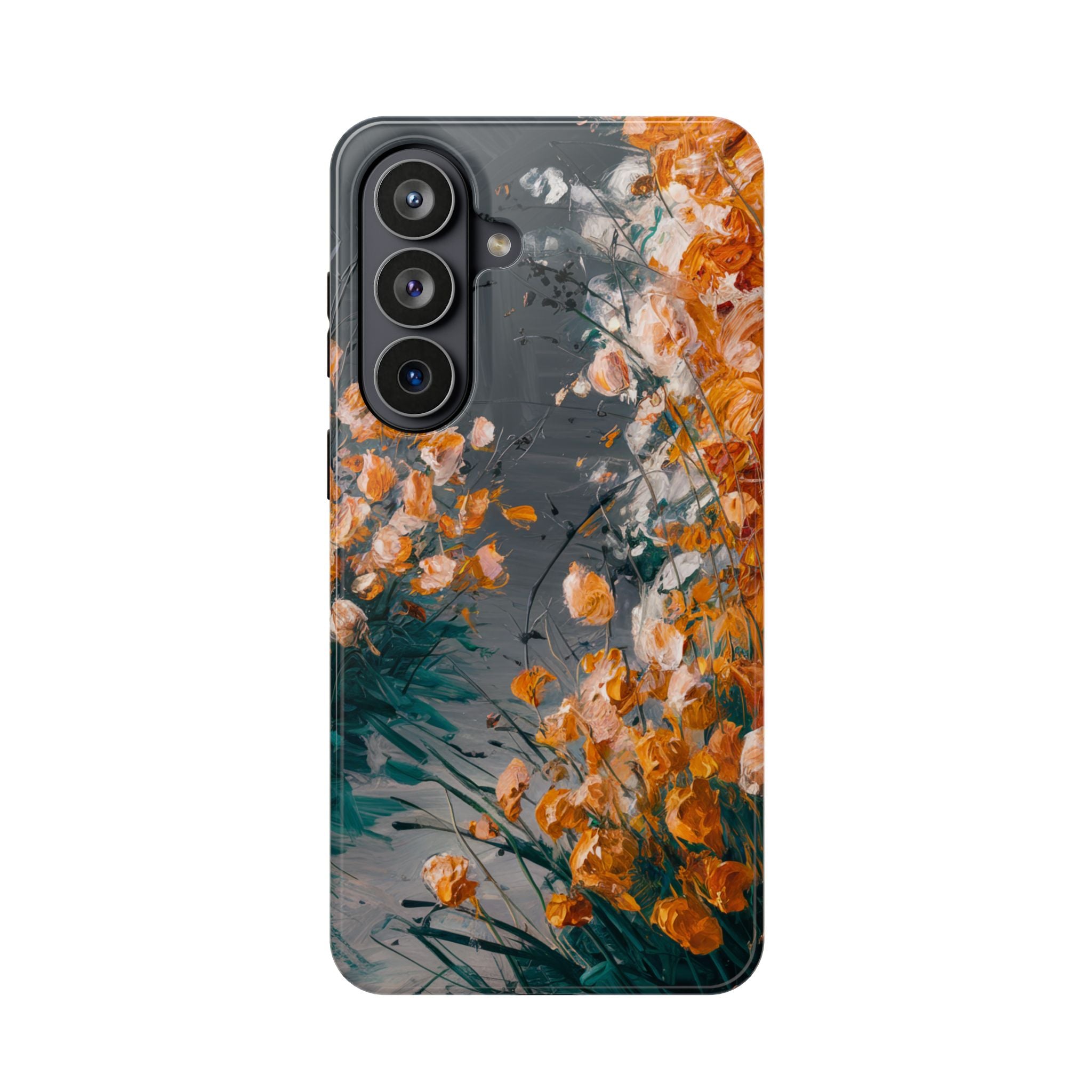 Samsung Galaxy case Impact-Resistant phone cover 25, 26 - High Design Flower