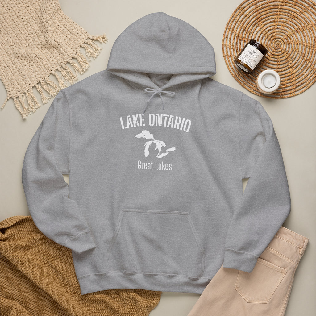 Lake Ontario Hoodie | Minimalist Canadian Lake Sweatshirt