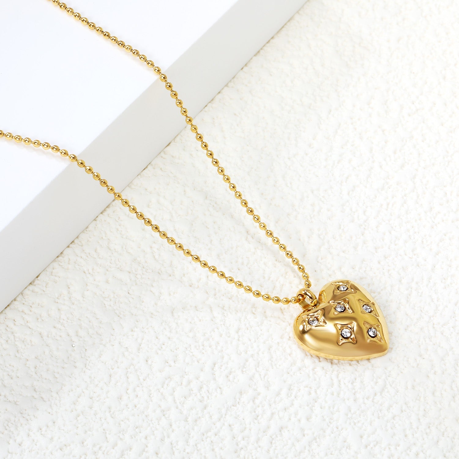 Radiant Heart Diamond Necklace
