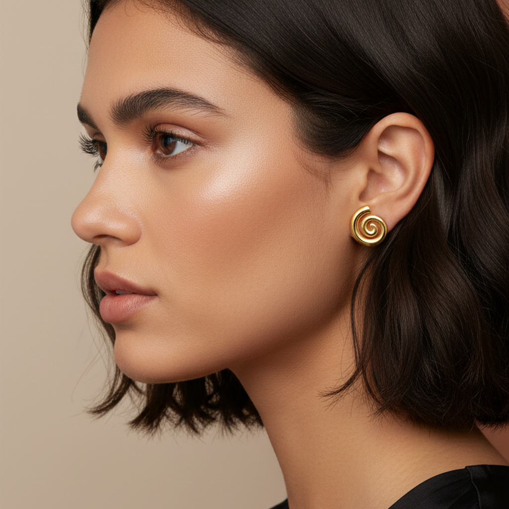 Spiral Chic Earrings