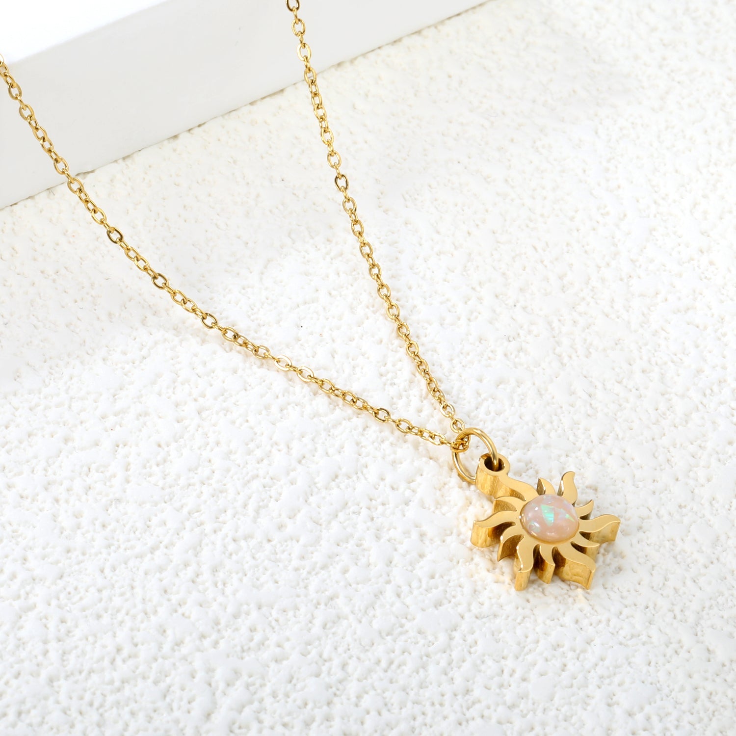 Radiant Sunstone Necklace