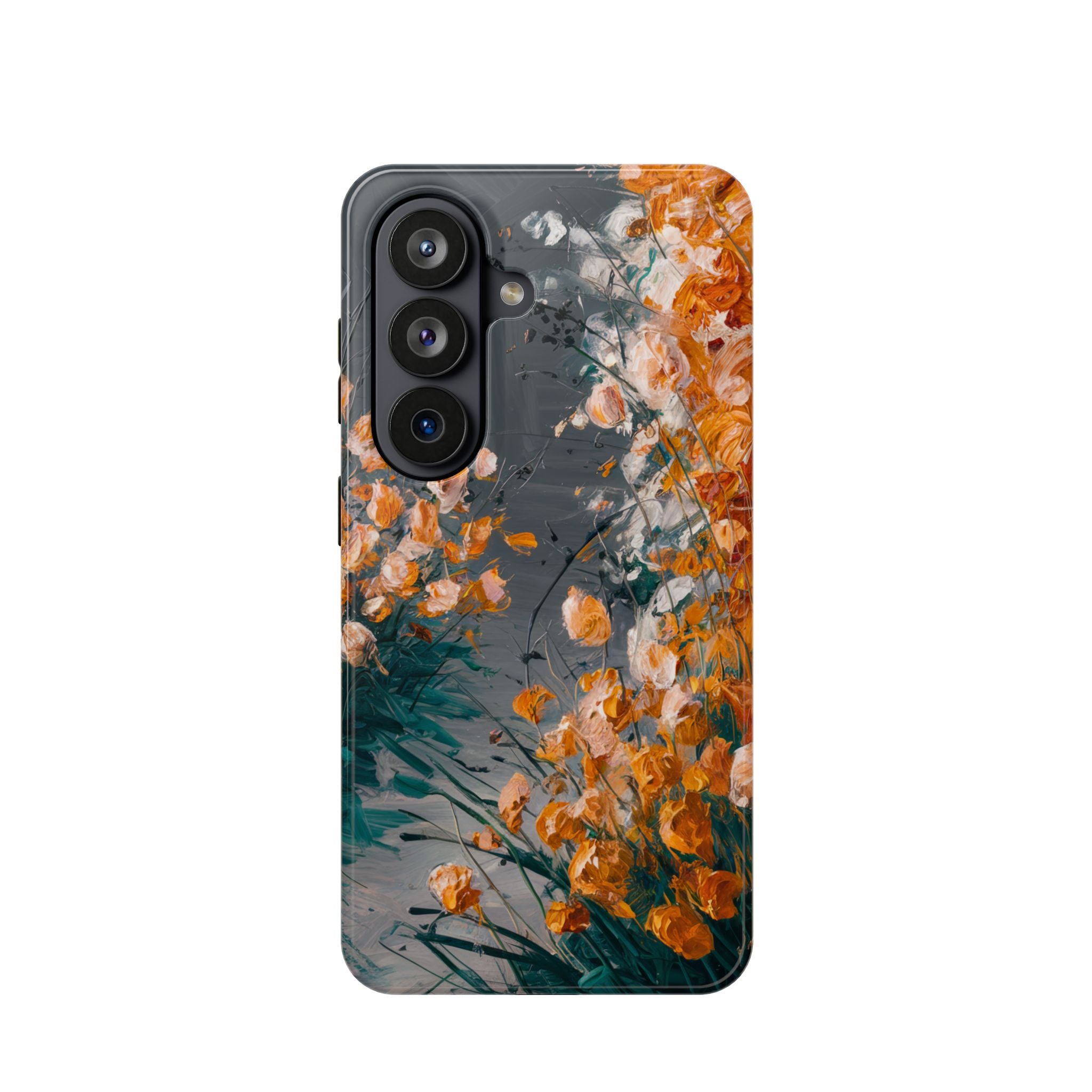 Samsung Galaxy case Impact-Resistant phone cover 25, 26 - High Design Flower