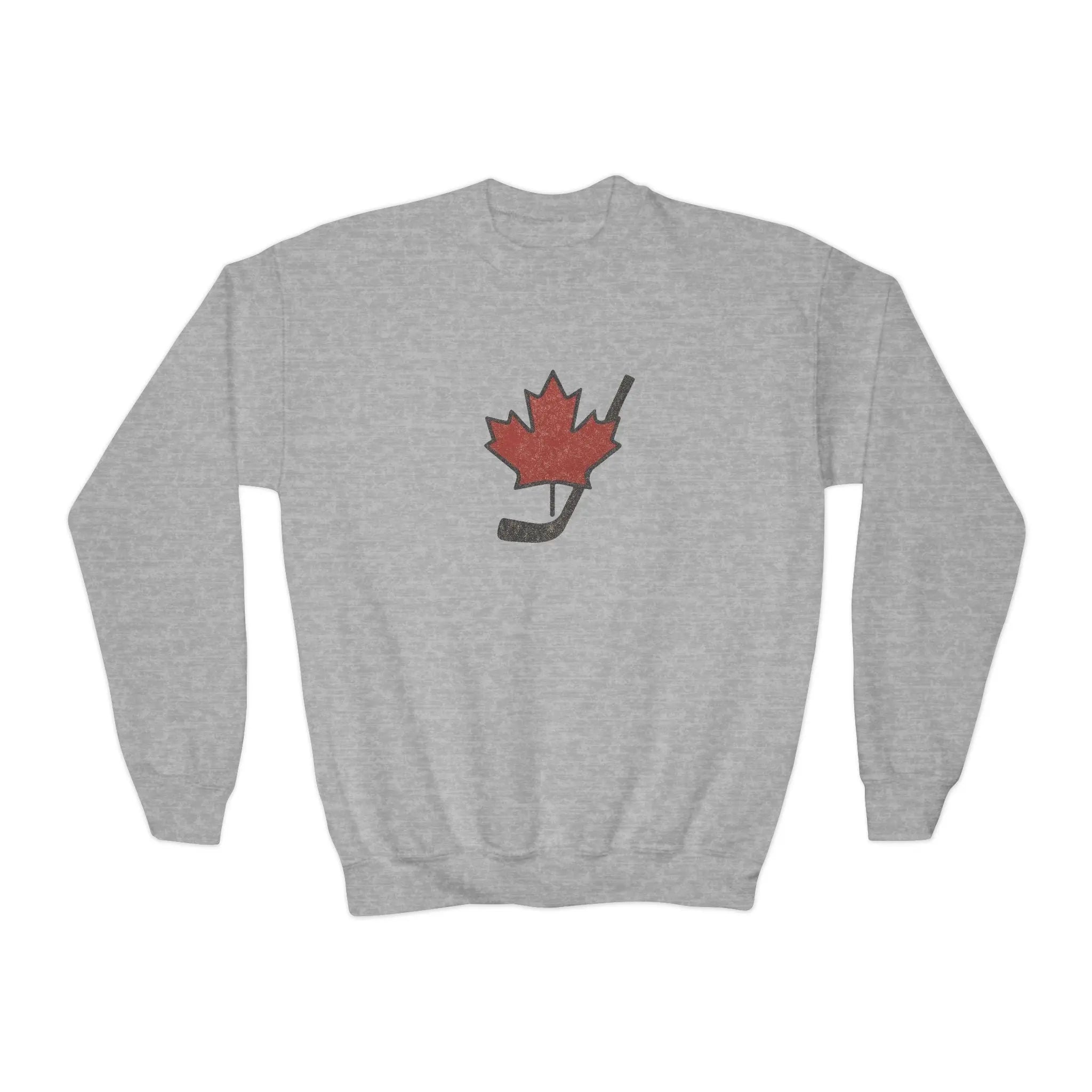 Maple Stick Youth Crewneck Sweatshirt – Maple Leaf Pride