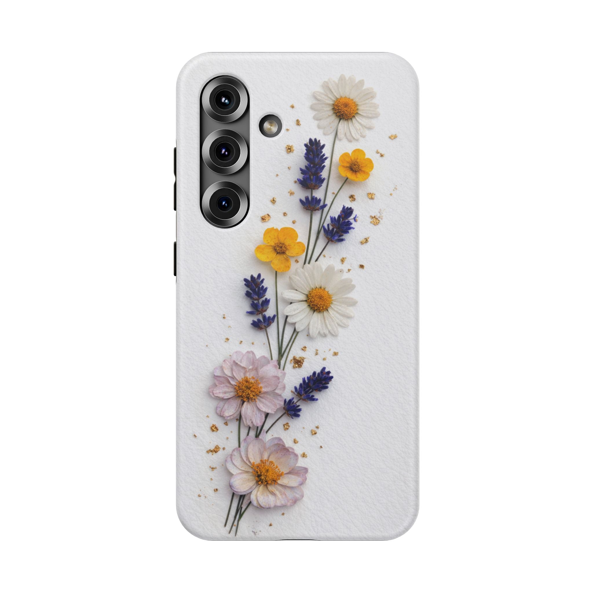 Samsung Galaxy Case Impact-Resistant phone Cases 25, 26 - Wildflower
