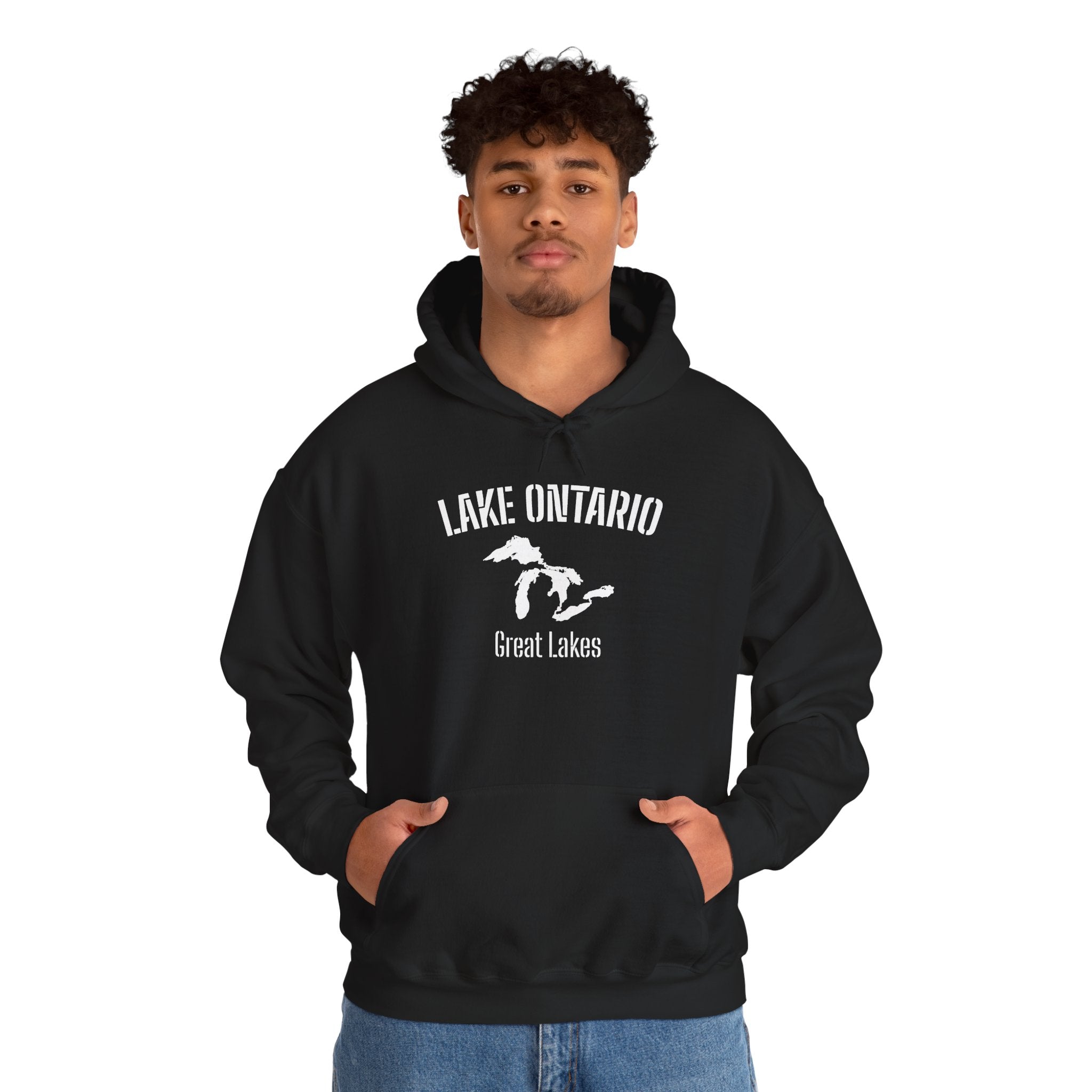 Lake Ontario Hoodie | Minimalist Canadian Lake Sweatshirt