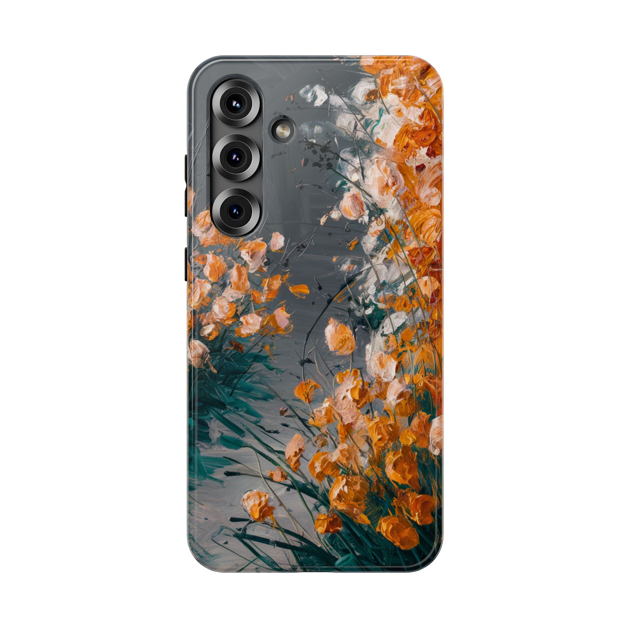 Samsung Galaxy case Impact-Resistant phone cover 25, 26 - High Design Flower