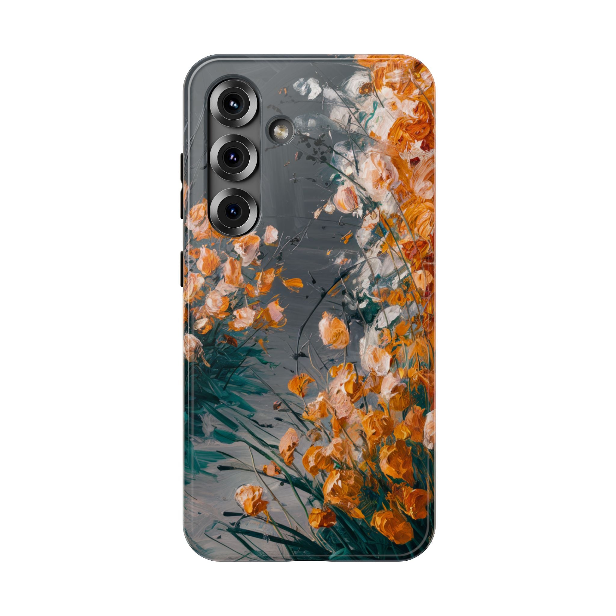 Samsung Galaxy case Impact-Resistant phone cover 25, 26 - High Design Flower