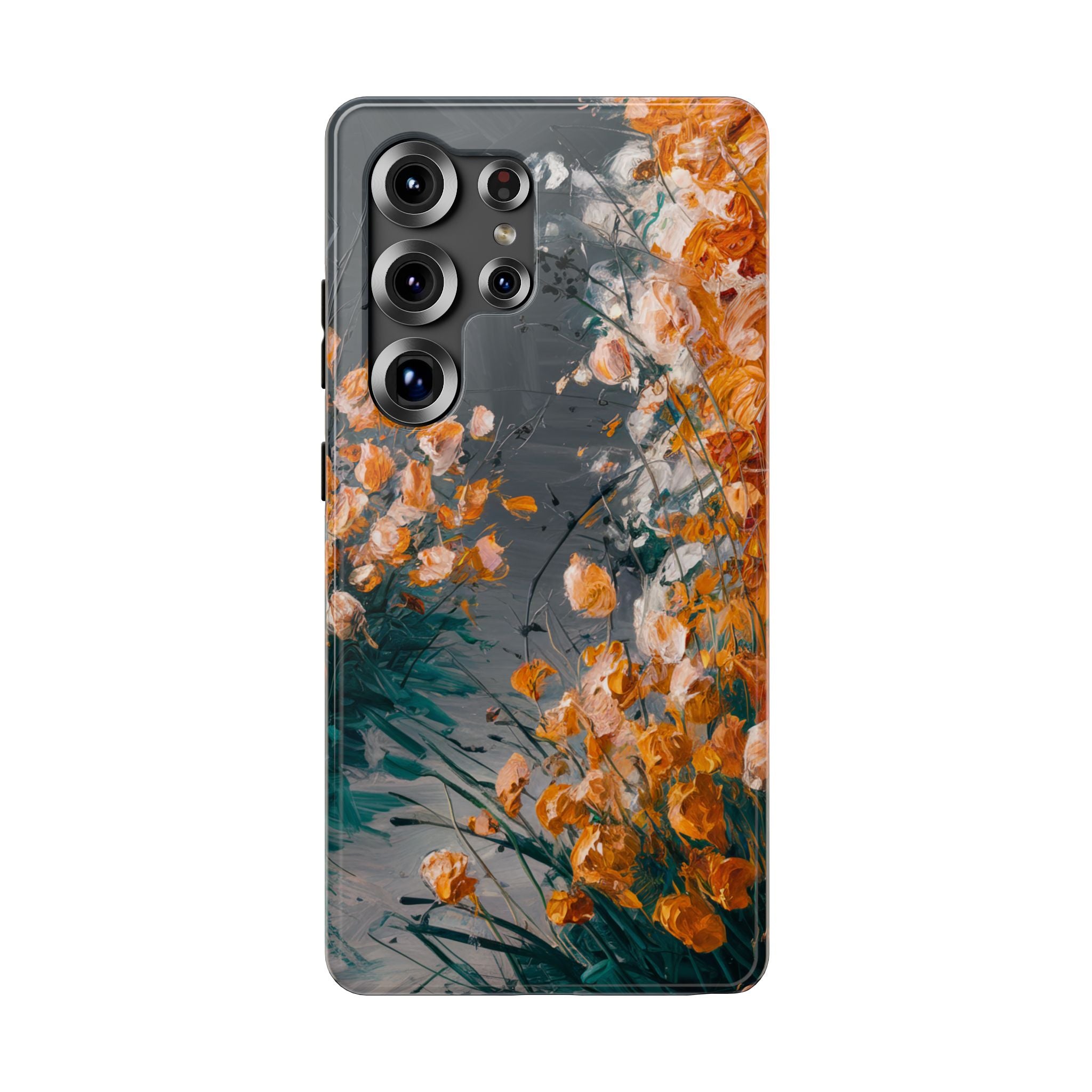 Samsung Galaxy case Impact-Resistant phone cover 25, 26 - High Design Flower