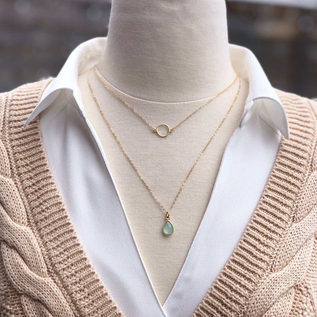 Golden Eternity Necklace