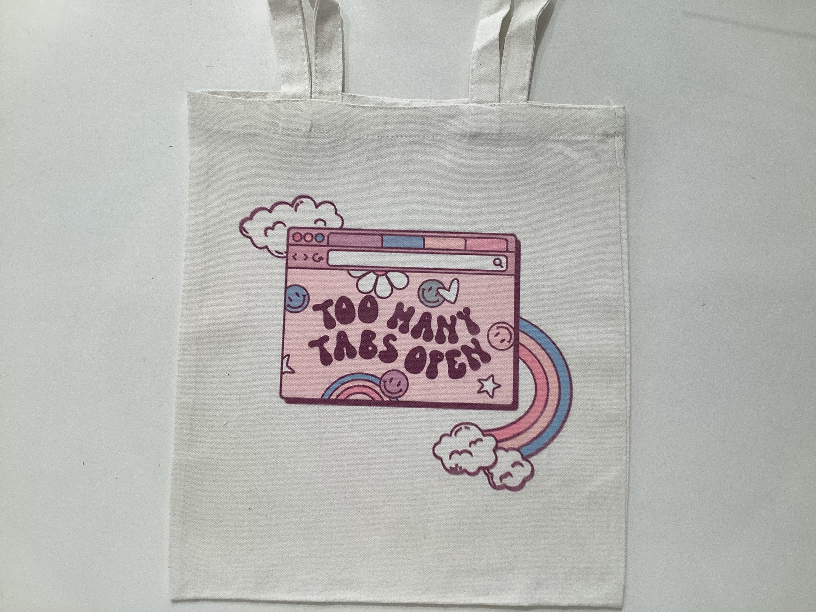 Too Many Tabs Open Tote