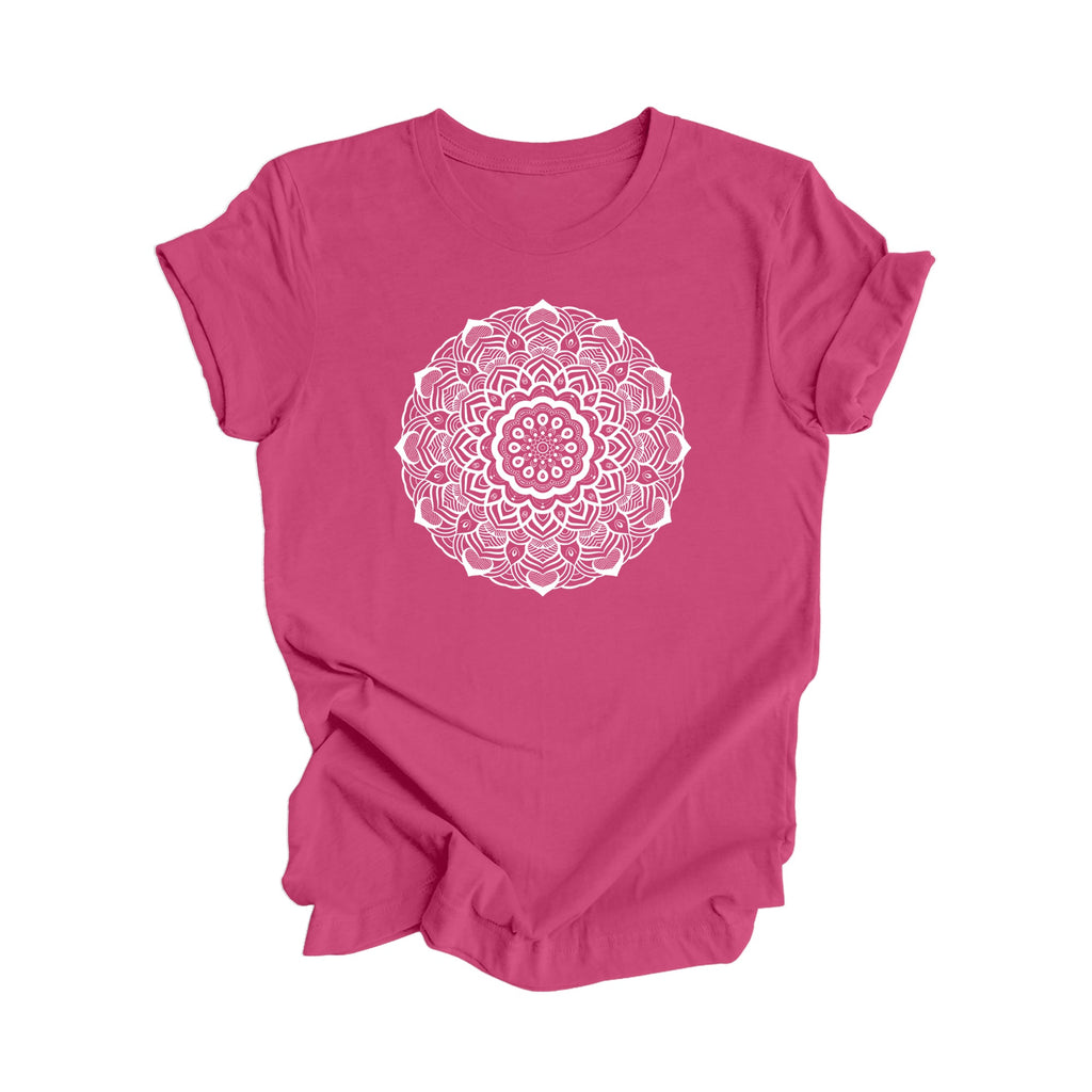 Mandala - Yoga Gift, Meditation Shirt, Yoga T-shirt, Yoga Lover Gift, Yoga Teacher Shirt, Wellness Shirt, Self Care Shirt - Inspired X