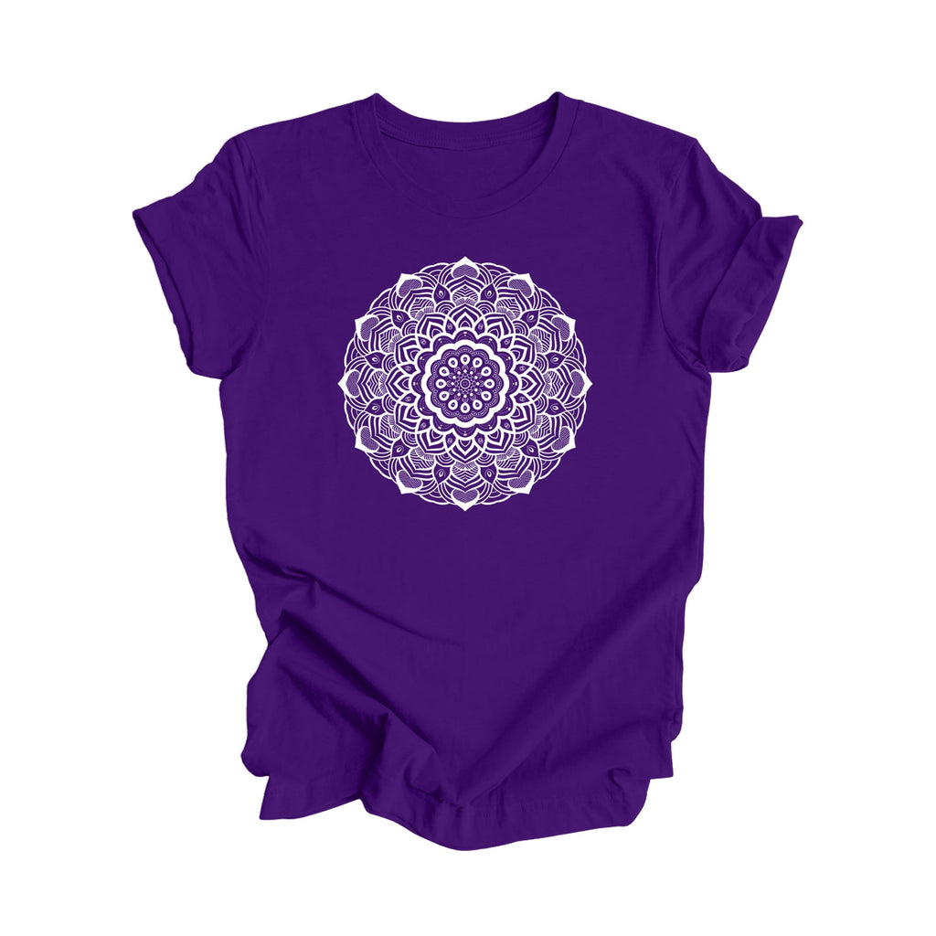 Mandala - Yoga Gift, Meditation Shirt, Yoga T-shirt, Yoga Lover Gift, Yoga Teacher Shirt, Wellness Shirt, Self Care Shirt - Inspired X
