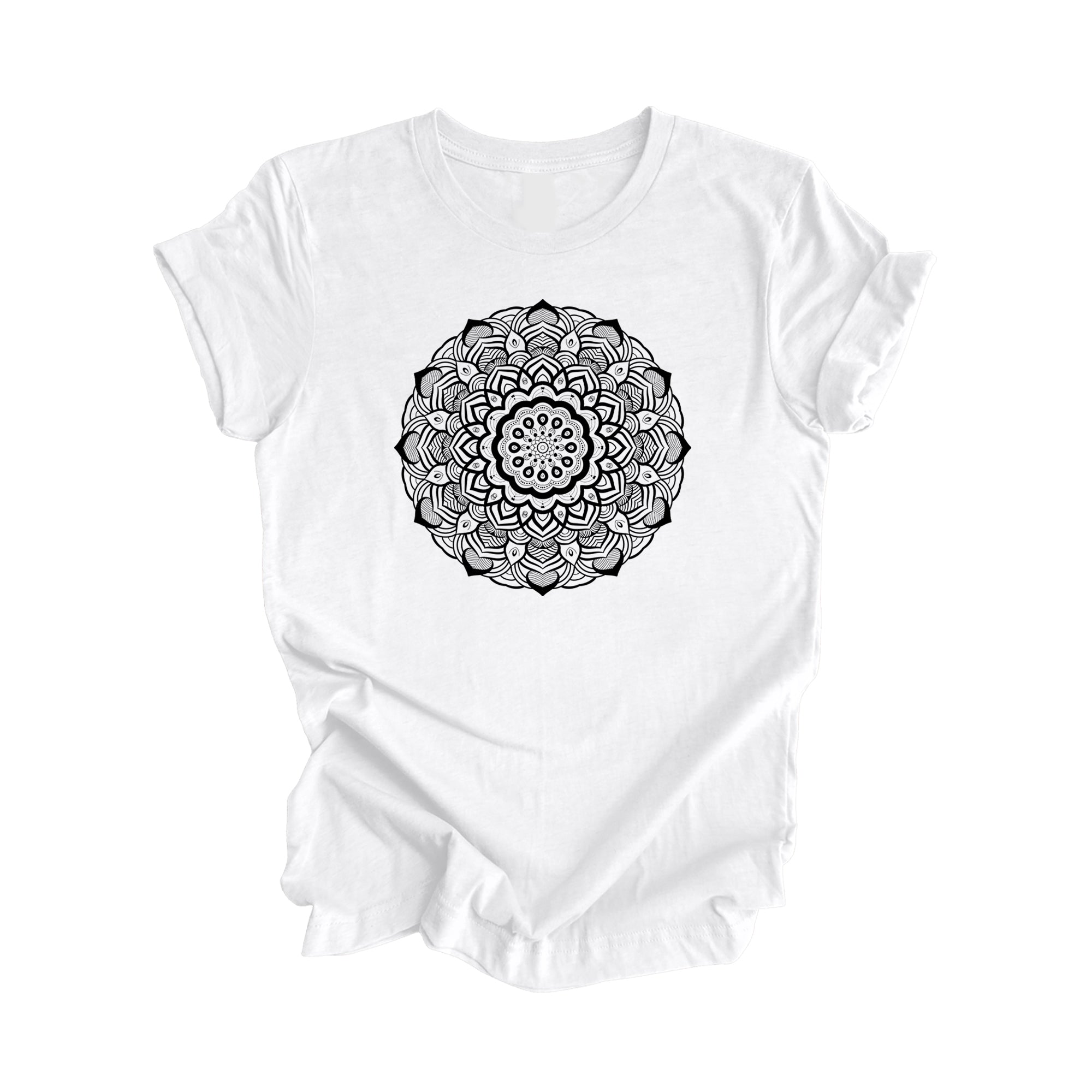 Mandala - Yoga Gift, Meditation Shirt, Yoga T-shirt, Yoga Lover Gift, Yoga Teacher Shirt, Wellness Shirt, Self Care Shirt - Inspired X