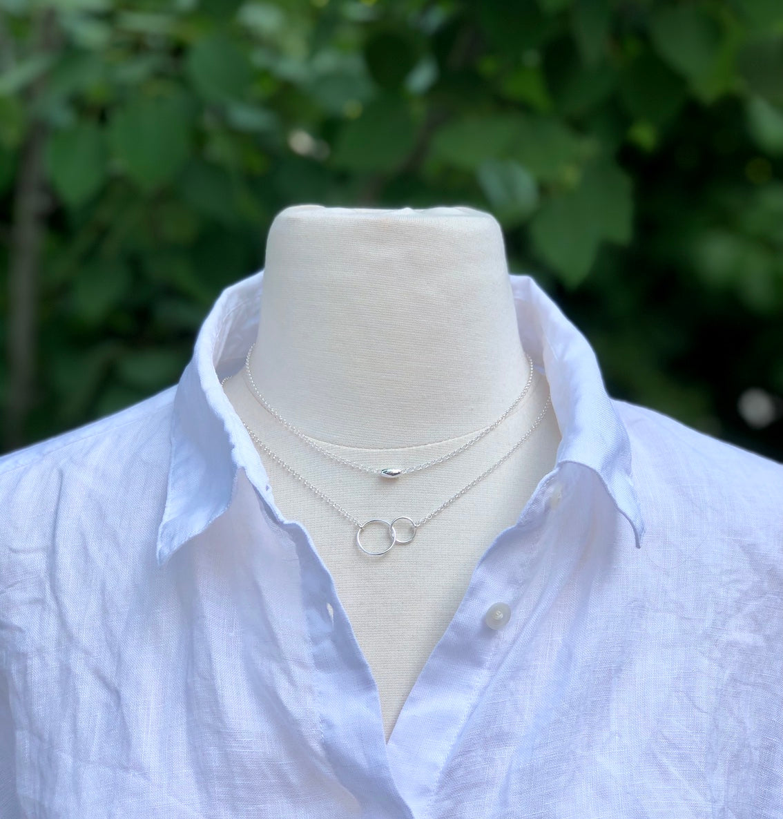 Mother Daughter Seed Necklace Layers