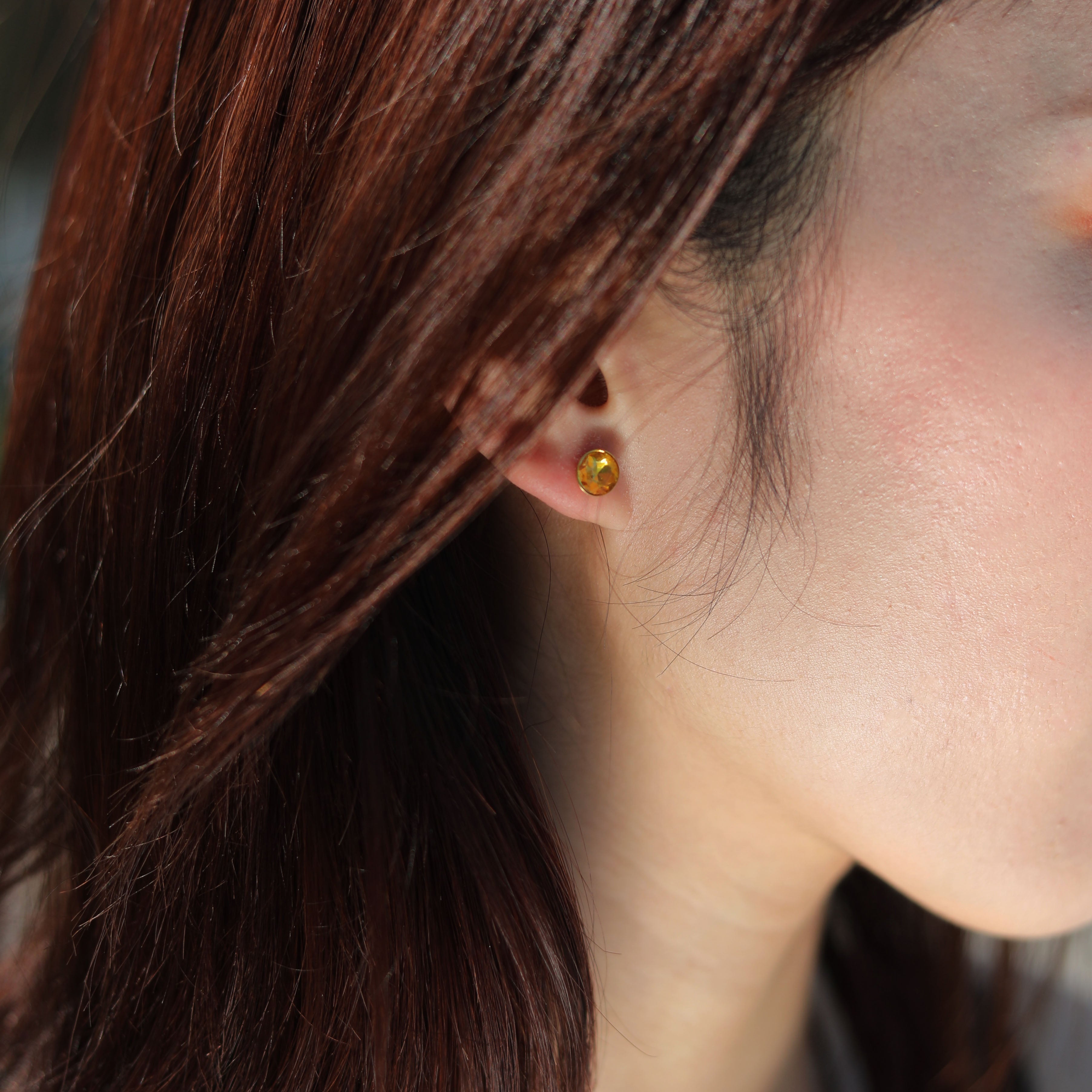 URSA Coloured Crystal Studs