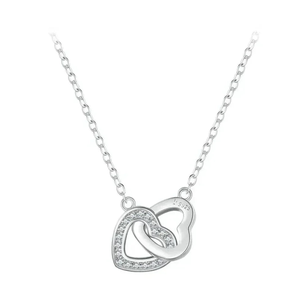 925 Sterling Silver Heart Pendant Necklace - Perfect Valentine'S Day Gift