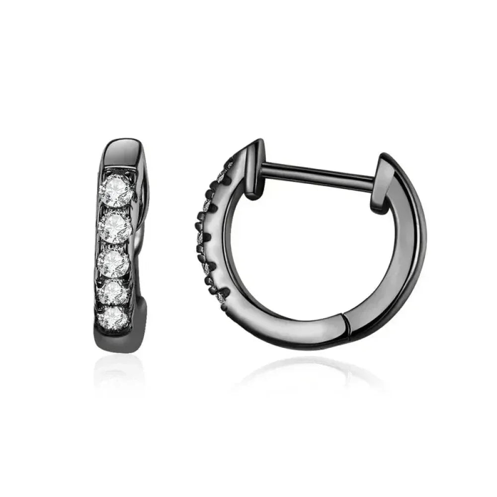 Stunning 925 Sterling Silver Small Hoop Earrings - Chic And Timeless