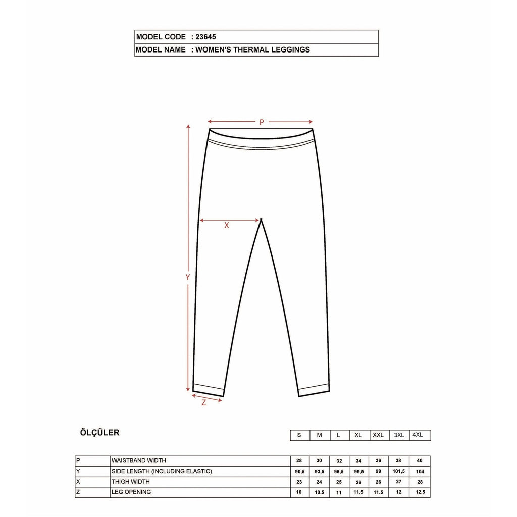 Women's Thermal Fleece-Lined Black Leggings – High-Waist Winter, Soft & Stretchy