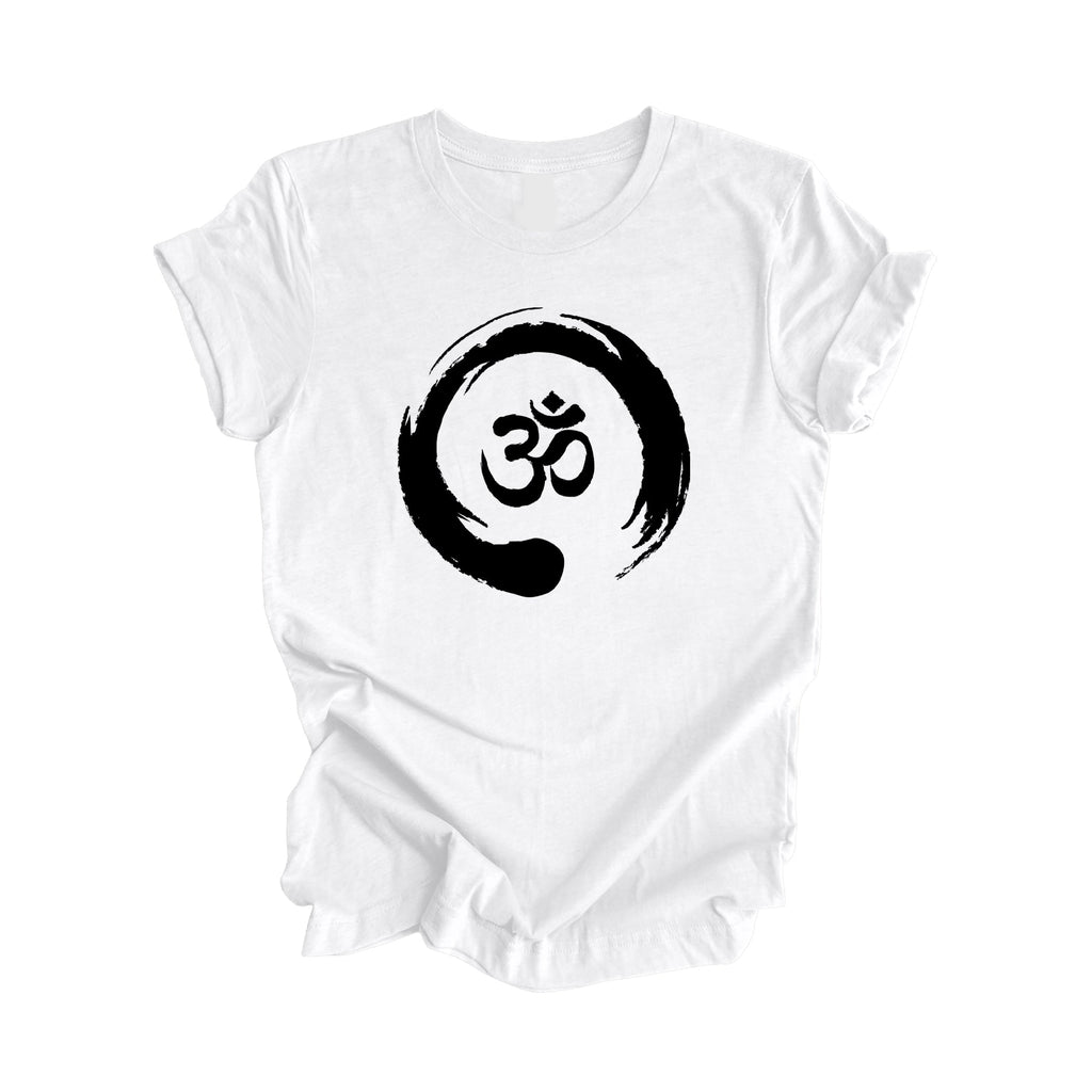 Zen & Om - Yoga Gift, Meditation Shirt, Yoga T-shirt, Yoga Lover Gift, Yoga Teacher Shirt, Wellness Shirt, Self Care Shirt - Inspired X